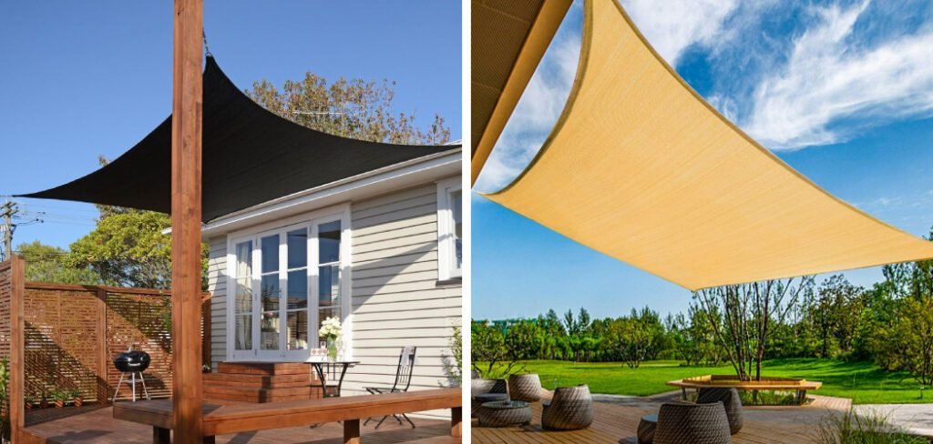 How To Make A Shade Sail At Home