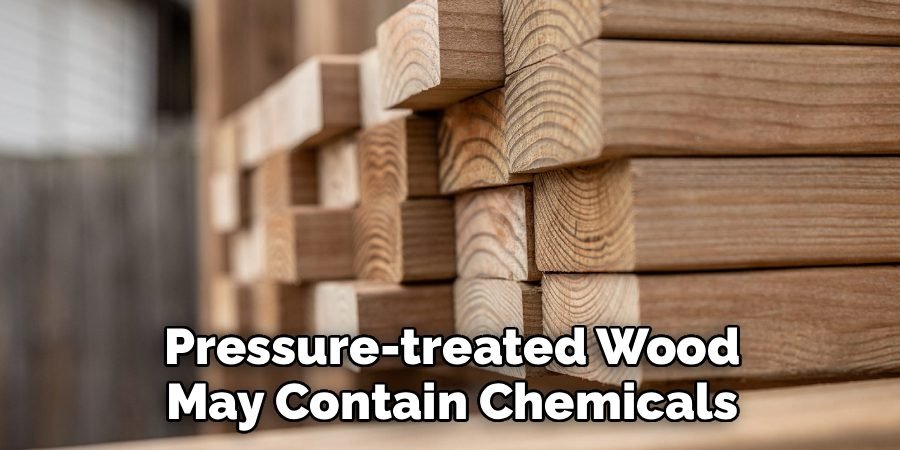 Pressure-treated Wood May Contain Chemicals
